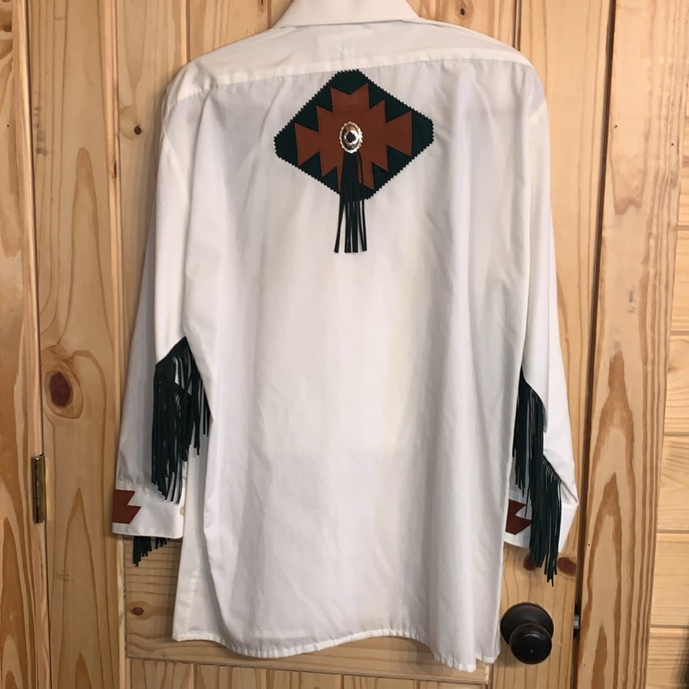 Western Rodeo Shirt Size Large - Picture 3 of 7